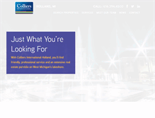 Tablet Screenshot of colliersholland.com